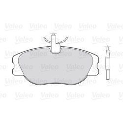 Jeu de plaquettes de frein VALEO 301064 pour CITROEN, FIAT, LANCIA, PEUGEOT