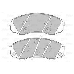 Jeu de plaquettes de frein VALEO 301077 pour HYUNDAI, KIA H-1, CARNIVAL