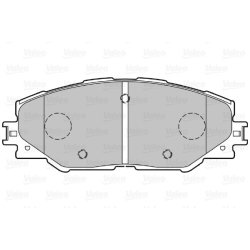 Jeu de plaquettes de frein VALEO 301078 pour TOYOTA OE 04465-02170
