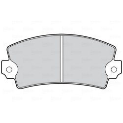Jeu de plaquettes de frein VALEO 301085 pour ABARTH, ALPINE, ARO, FIAT, LOTUS et plus encore...