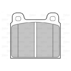 Jeu de plaquettes de frein VALEO 301106 pour VW TRANSPORTER OE 211698151E