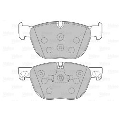 Jeu de plaquettes de frein VALEO 301130 pour BMW X4, X5, X6 OE 2413038