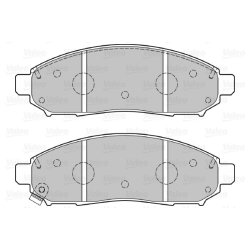 Jeu de plaquettes de frein VALEO 301140 pour NISSAN OE 41060-EA025