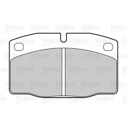 Jeu de plaquettes de frein VALEO 301182 pour BEDFORD, LOTUS, VAUXHALL OE 90167765