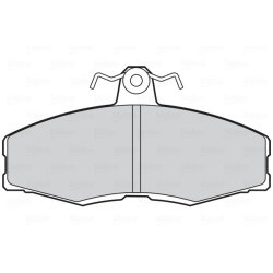 Jeu de plaquettes de frein VALEO 301217 pour FORD, SKODA, VW OE 5018981