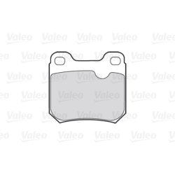 Jeu de plaquettes de frein VALEO 301253 pour HOLDEN, VAUXHALL, SAAB OE 1605728