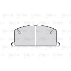 Jeu de plaquettes de frein VALEO 301266 pour TOYOTA OE 04465-01010
