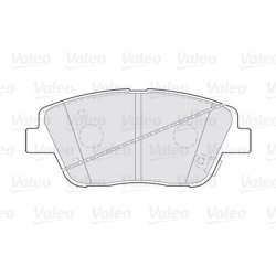 Jeu de plaquettes de frein VALEO 301294 pour HYUNDAI, KIA ELANTRA, OPTIMA
