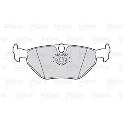 Jeu de plaquettes de frein VALEO 301311 pour ALPINA, BMW B10, 5 OE 1163395