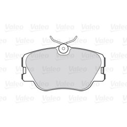 Jeu de plaquettes de frein VALEO 301315 pour MERCEDES OE 0004209920