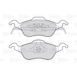 Brake Pad Set VALEO 301317 OE Ref 1064230