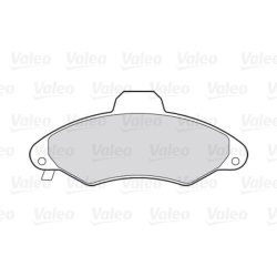 Jeu de plaquettes de frein VALEO 301399 pour FORD ESCORT, ORION OE 1031781