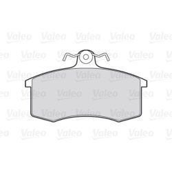 Jeu de plaquettes de frein VALEO 301406 pour DATSUN, LADA, ZAZ OE 21083501080
