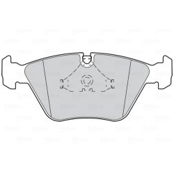 Jeu de plaquettes de frein VALEO 301409 pour BMW Série 5, référence d'origine 1164629