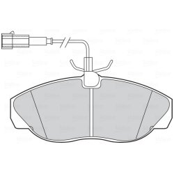 Jeu de plaquettes de frein VALEO 301429 pour CITROEN, FIAT, PEUGEOT OE 4252-26