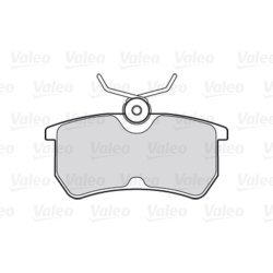 Jeu de plaquettes de frein VALEO 301431 pour FORD FIESTA, FOCUS OE 1075565