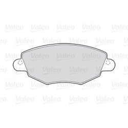 Jeu de plaquettes de frein VALEO 301433 pour FORD, JAGUAR MONDEO, X-TYPE OE 1121894
