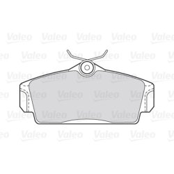 Jeu de plaquettes de frein VALEO 301450 pour NISSAN ALMERA, PRIMERA OE 41060-2F257
