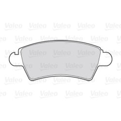 Jeu de plaquettes de frein VALEO 301462 pour CITROEN, PEUGEOT XSARA, 206, 306