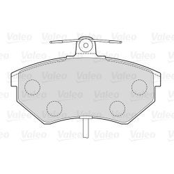Plaquettes de frein VALEO 301484 pour AUDI, SEAT, VW OE 8E0698151B