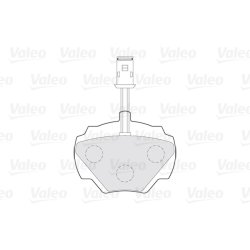 Plaquettes de frein VALEO 301497 pour LAND ROVER OE 266 GBP