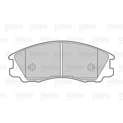 Jeu de plaquettes de frein VALEO 301506 pour HYUNDAI TERRACAN OE 58101H1A00