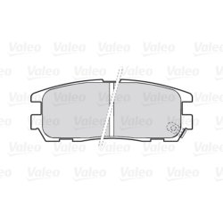 Jeu de plaquettes de frein VALEO 301507 pour HOLDEN, ISUZU, VAUXHALL