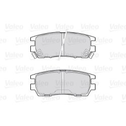 Jeu de plaquettes de frein VALEO 301519 pour MITSUBISHI OE MB858380