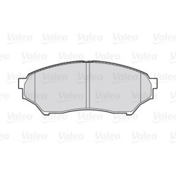 Jeu de plaquettes de frein VALEO 301521 pour MITSUBISHI PAJERO OE MR475453