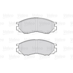Jeu de plaquettes de frein VALEO 301522 pour MITSUBISHI OE MN102609