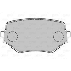 Jeu de plaquettes de frein VALEO 301534 pour SUZUKI GRAND, VITARA OE 55200-56840