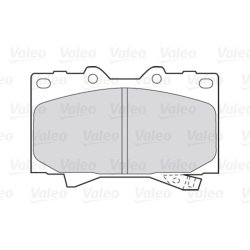 Jeu de plaquettes de frein VALEO 301535 pour LEXUS, TOYOTA OE 04465-0C011