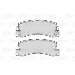 Jeu de plaquettes de frein VALEO 301540 pour LEXUS, TOYOTA OE 04466-02010