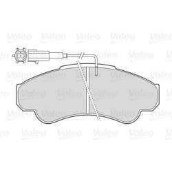 Jeu de plaquettes de frein VALEO 301569 pour CITROEN, FIAT, PEUGEOT OE 425245