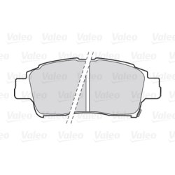 Jeu de plaquettes de frein VALEO 301606 pour TOYOTA OE 04465-52031