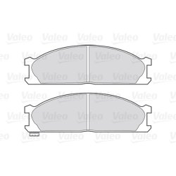Jeu de plaquettes de frein VALEO 301618 pour NISSAN, SUBARU OE 4100010G08
