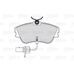 Jeu de plaquettes de frein VALEO 301622 pour VW TRANSPORTER OE 701698151D