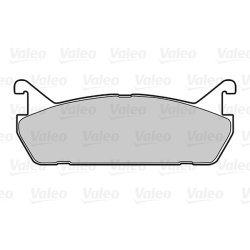 Jeu de plaquettes de frein VALEO 301624 pour DAIHATSU, MAZDA, SUZUKI OE 449287101