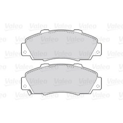 Jeu de plaquettes de frein VALEO 301627 pour ACURA, HONDA, ROVER OE 45022S10A00