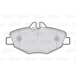 Jeu de plaquettes de frein VALEO 301638 pour MERCEDES CLASSE E OE 0034206520