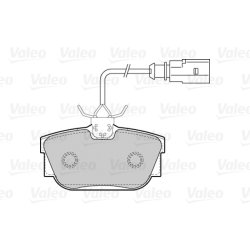 Jeu de plaquettes de frein VALEO 301650 pour FORD, SEAT, VW OE 1345337
