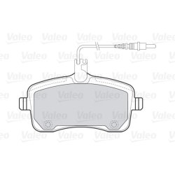 Jeu de plaquettes de frein VALEO 301662 pour PEUGEOT 407 OE 1611456580