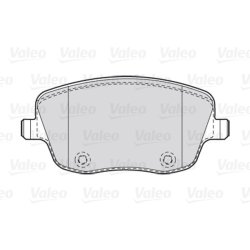 Plaquettes de frein VALEO 301667 pour SEAT, SKODA, VW OE 6Q0698151A