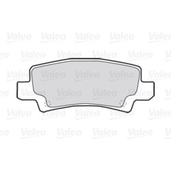 Jeu de plaquettes de frein VALEO 301680 pour TOYOTA COROLLA OE 04466-02070