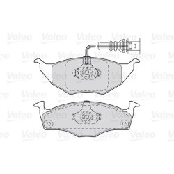 Jeu de plaquettes de frein VALEO 301734 pour AUDI A2 OE 8Z0698151