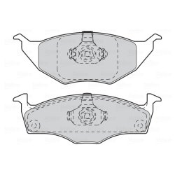 Jeu de plaquettes de frein VALEO 301735 pour VW LUPO OE 6E0698151