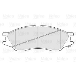 Jeu de plaquettes de frein VALEO 301747 pour NISSAN ALMERA OE 1N073328Z