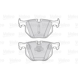 Brake Pad Set VALEO 301754 OE Ref 2339276