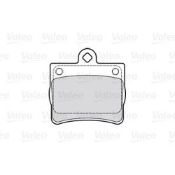 Jeu de plaquettes de frein VALEO 301763 pour MERCEDES CLASSE C OE 0024205120