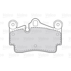 Plaquettes de frein VALEO 301770 pour AUDI, PORSCHE, VW OE 4L0698451D